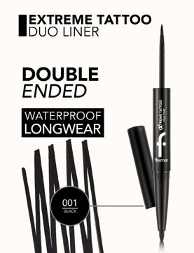 -خط چشم دو سر اکستریم تاتو فلورمار-Duo Eyeliner & Pencil