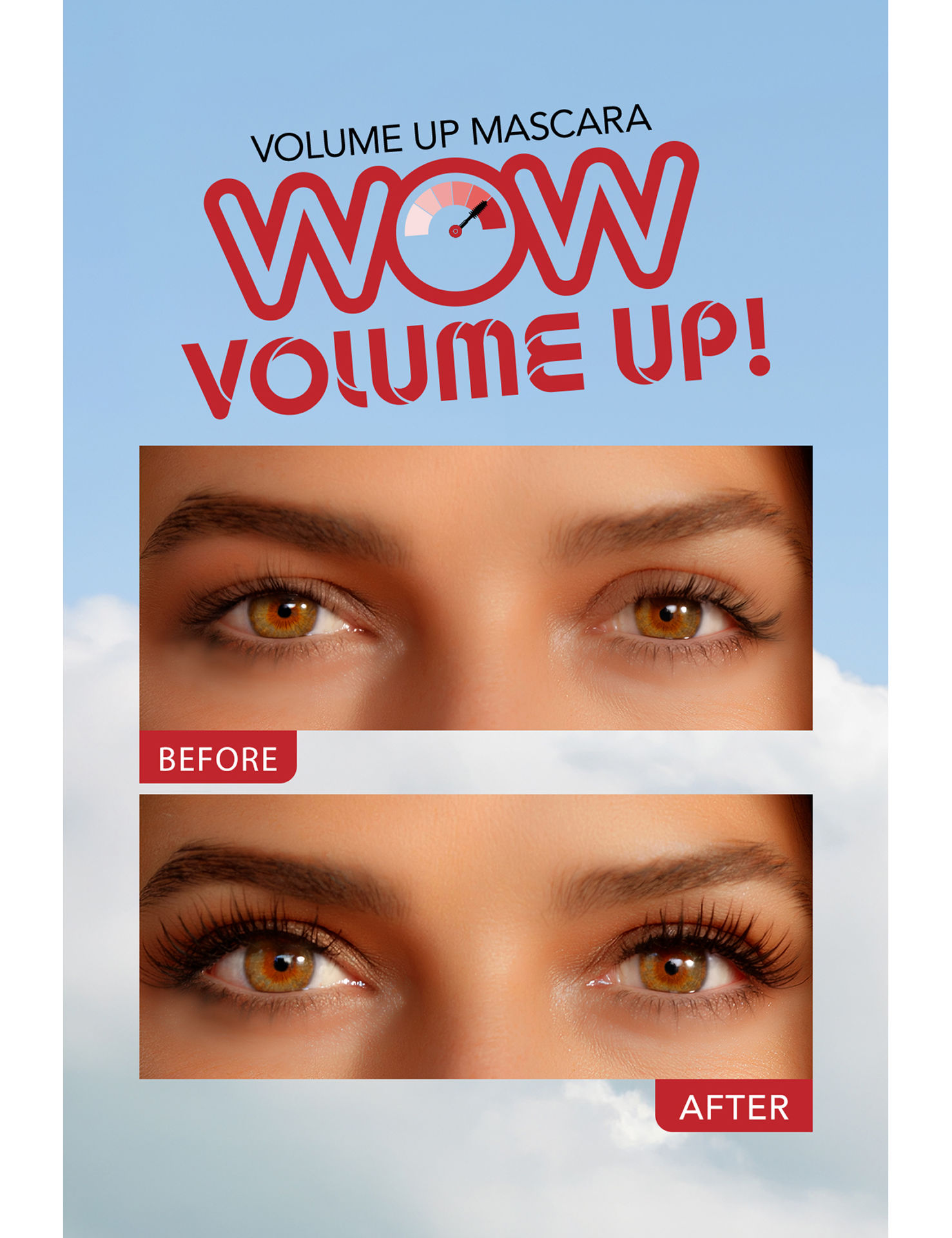 ریمل حجم‌دهنده فلورمار Volume Up Mascara 000 Blaحجم‌دهی و حالت‌دهی مژه‌ها
